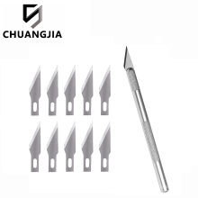 Set de cuchillo de pasatiempo con cuchillas de cortador de artesanía #11